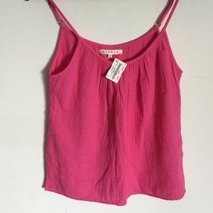 Xirena hot pink tank top